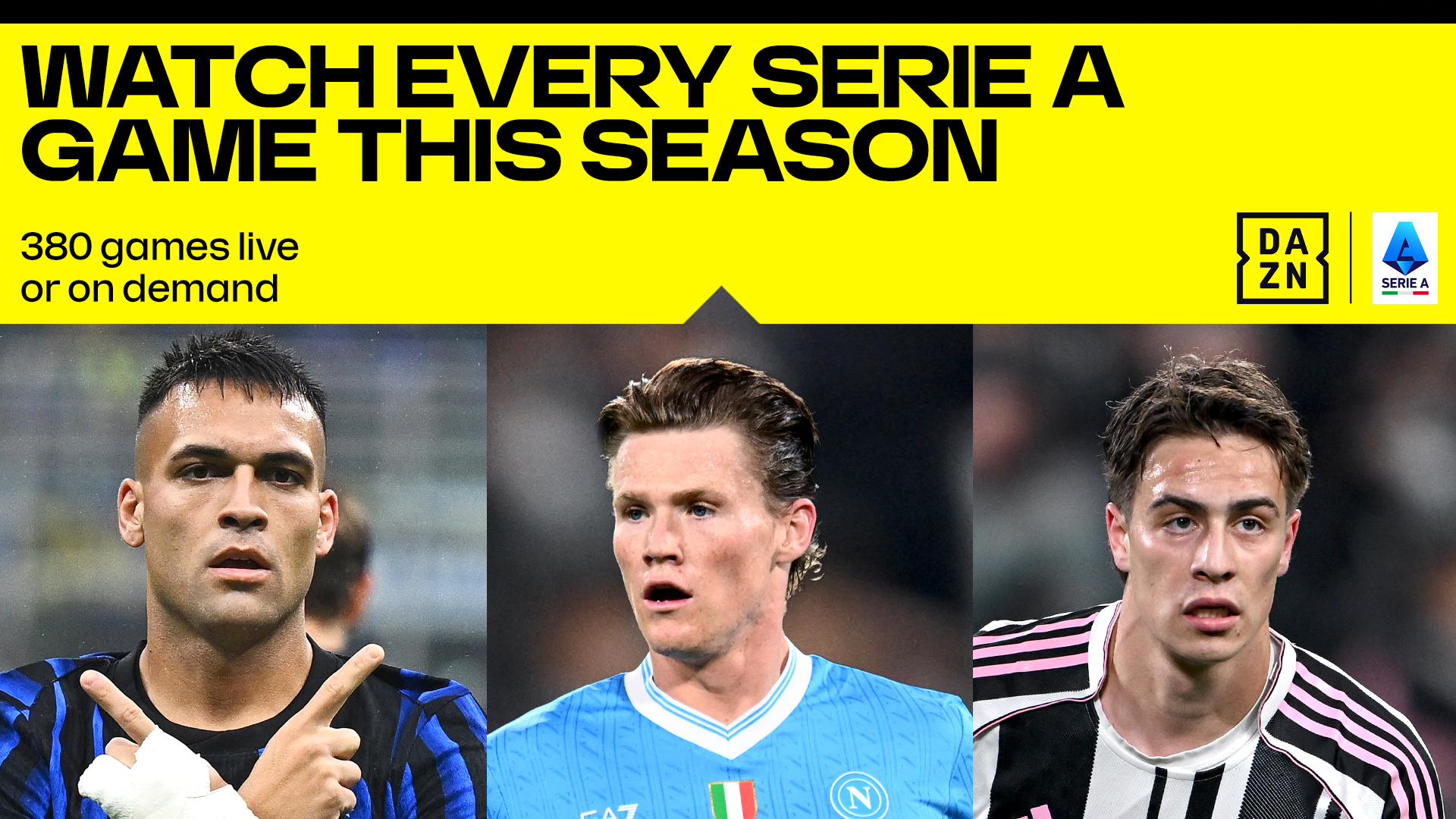Serie A on DAZN 2026-27