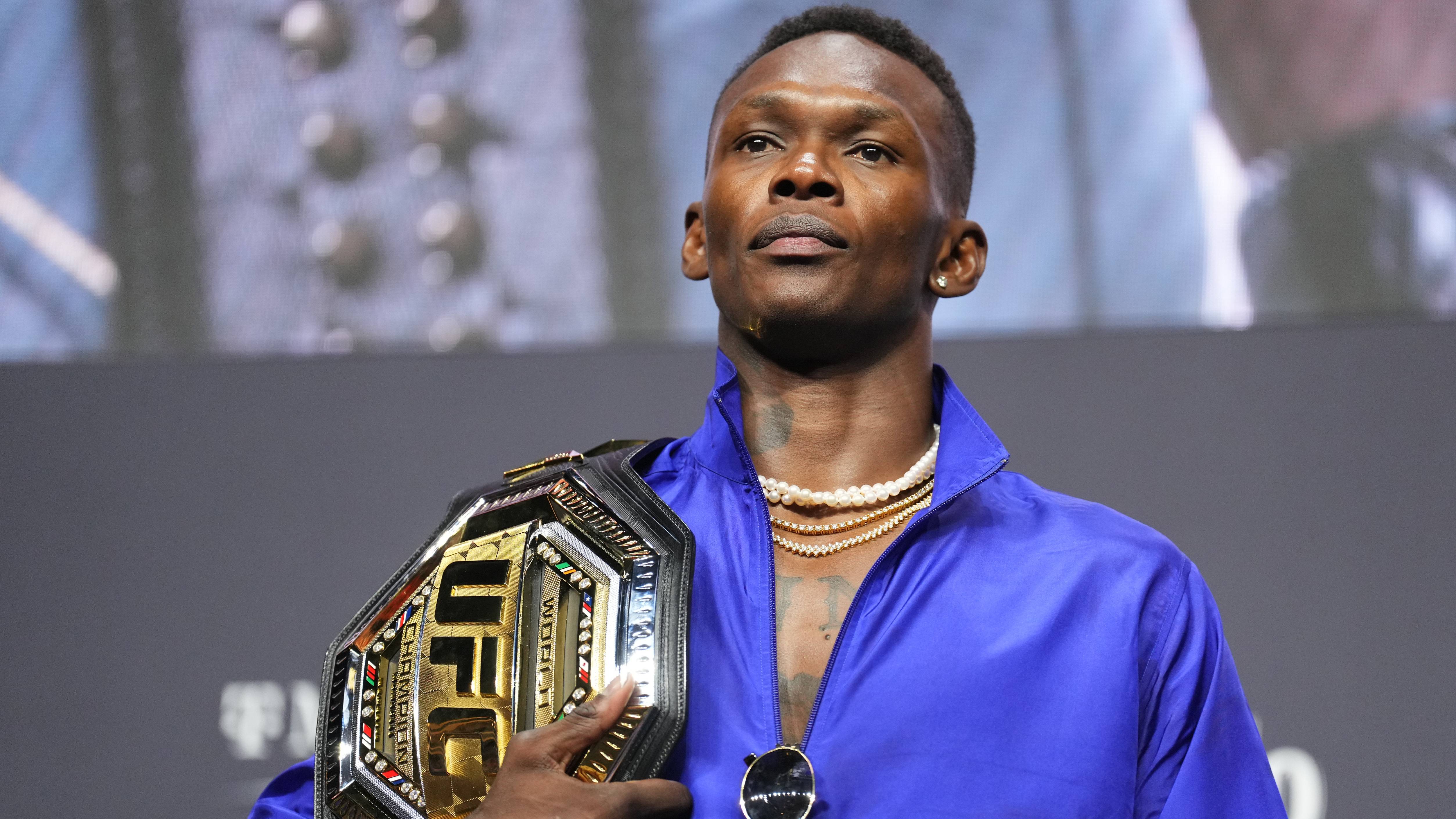 Israel Adesanya vs. Sean Strickland UFC 293 date start time TV