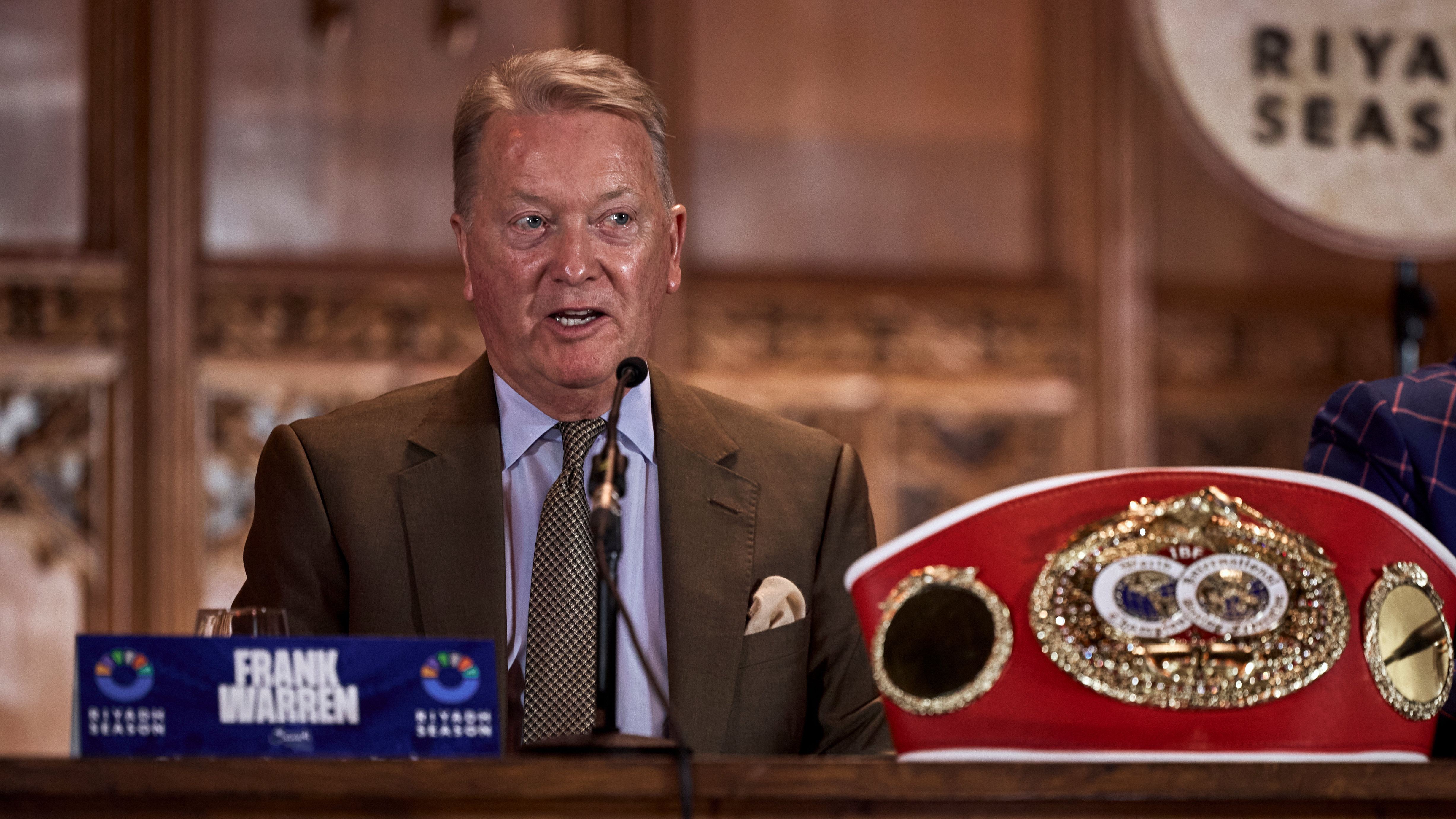Frank Warren names the three fights he wants to make in 2025