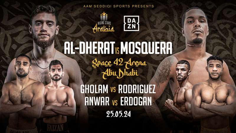What time is the Bader Al-Dherat vs. Orlando Mosquera fight tonight? Ringwalks, running order, streaming, how to watch on DAZN