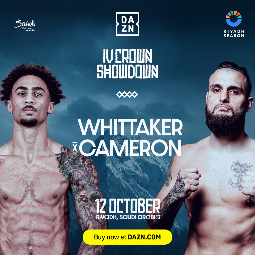 Ben Whittaker vs. Liam Cameron buy now