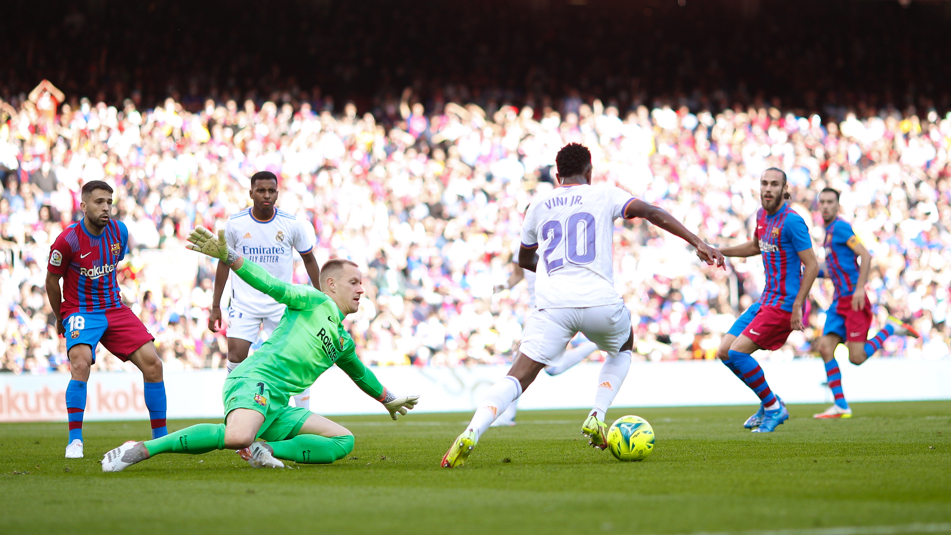 FC Barcelona - Real Madrid, LaLiga 2021/2022, Camp NOU