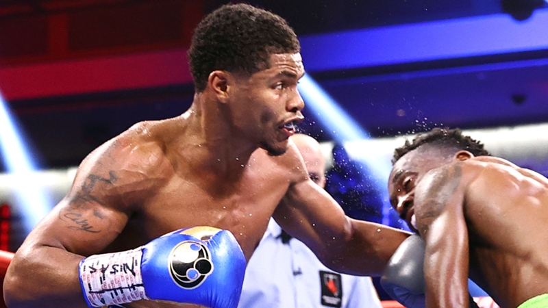 Shakur Stevenson pide una pelea con Óscar Valdez