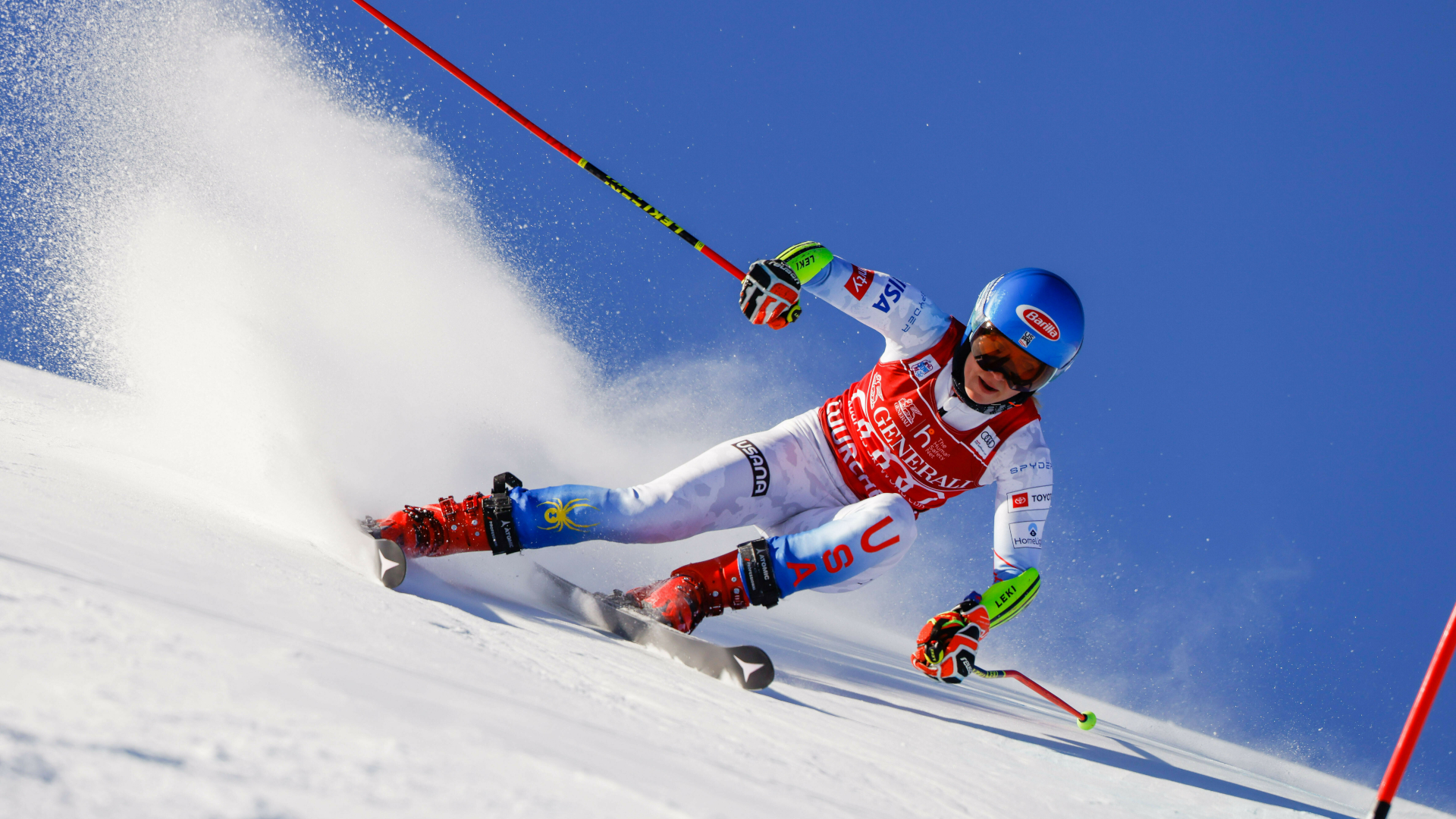 Mikaela Shiffrin Ski Alpin USA Riesenslalom Courchevel 22122021