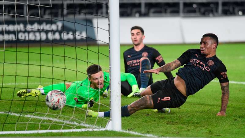 Manchester City cruise past Swansea in FA Cup fifth-round meeting