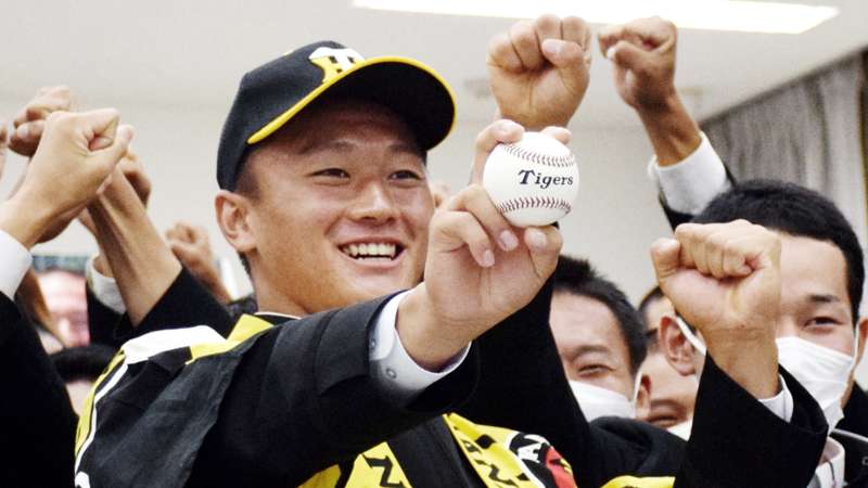 阪神タイガース 森木大智 前川右京と投打の主力候補に 大卒左腕を3人獲得 ドラフト名鑑21 Dazn News 日本 阪神タイガース 森木大智 前川右京と投打の主力候補に 大卒左腕を3人獲得 ドラフト名鑑21 Dazn News 日本