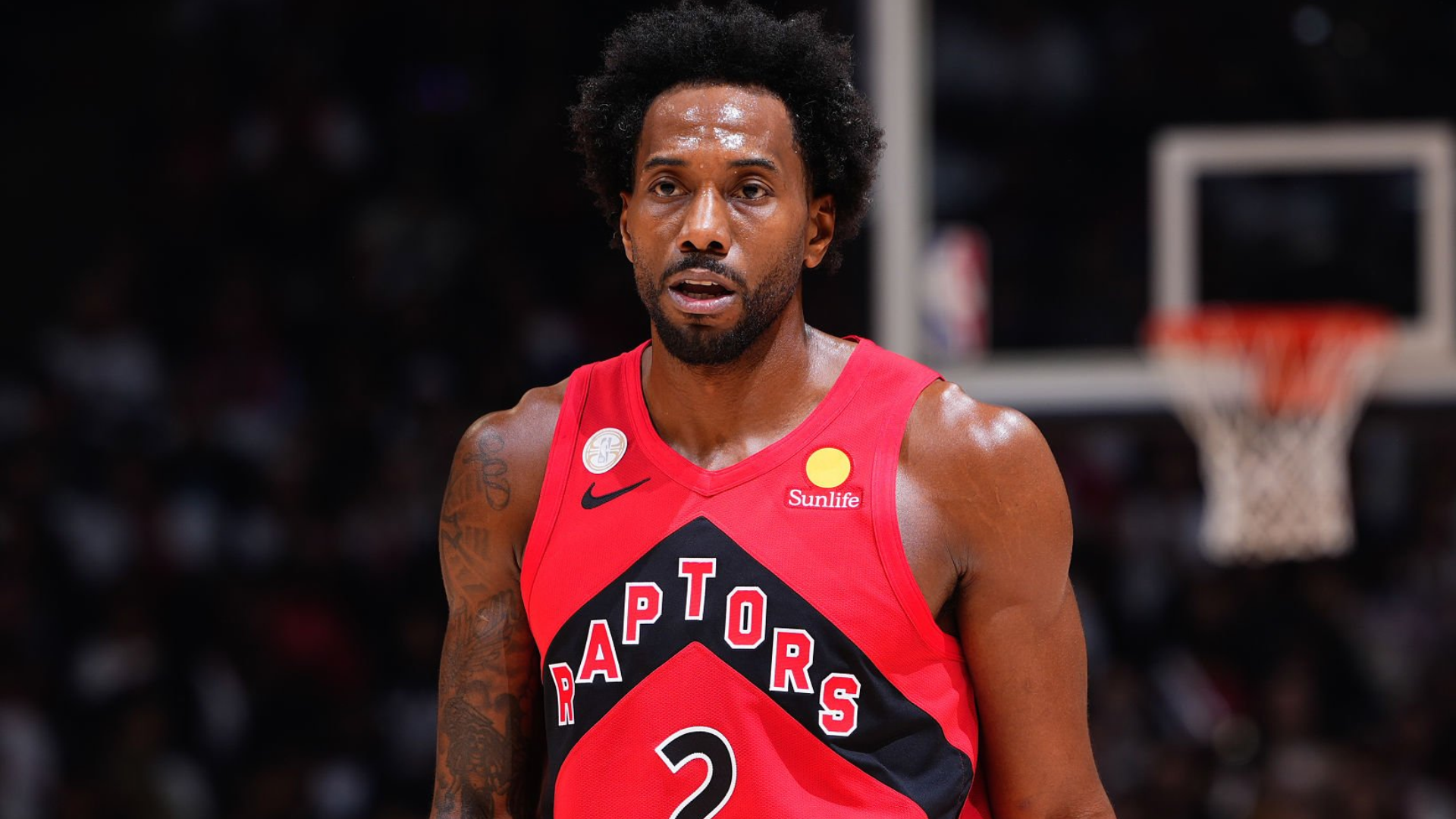 Photo: DAZN Kawhi leonard toronto raptors