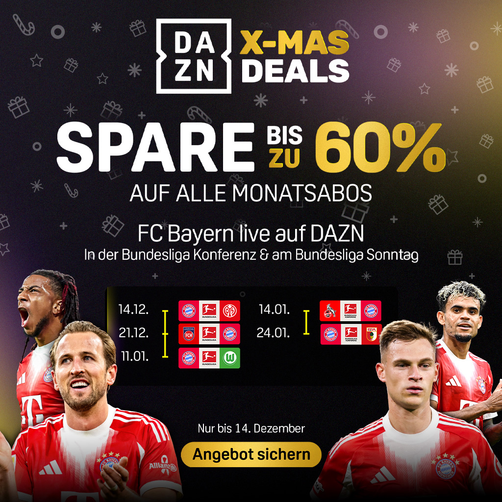 FC Bayern Christmas Flash Sale 2025 Banner