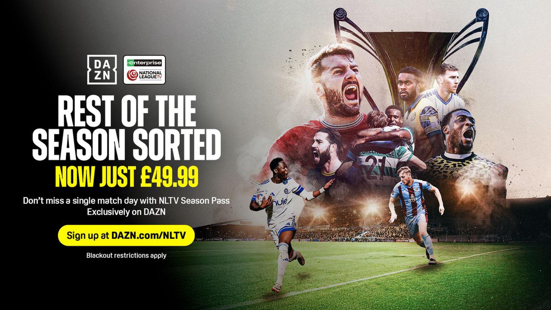 How to watch the National League on DAZN for just £49.99 | DAZN