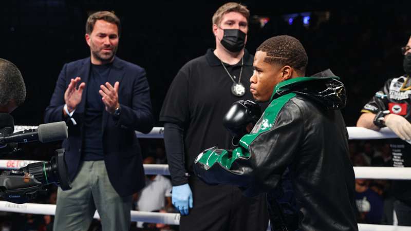 Eddie Hearn backs Devin Haney to become undisputed champion against George Kambosos Jr.