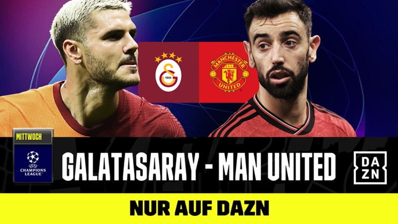 Galatasaray vs. Manchester United: TV, LIVE-STREAM - die Übertragung der Champions League