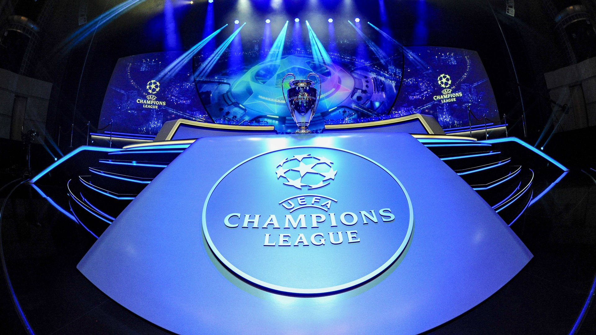 Champions League Pokal UEFA Auslosung