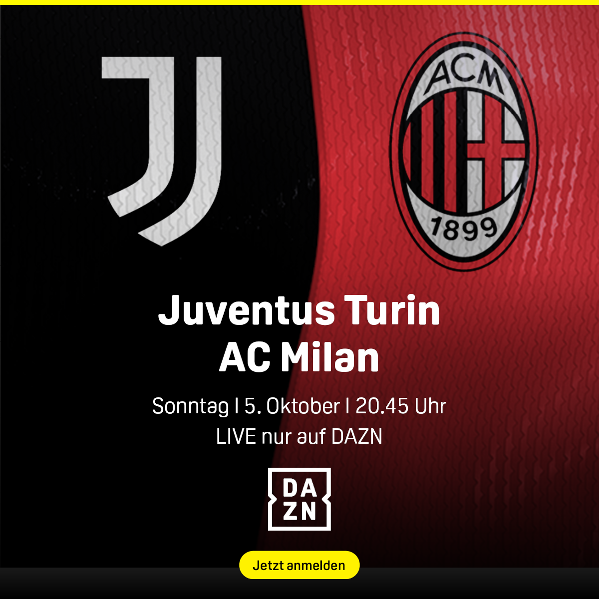 Juventus Turin AC Milan Serie A