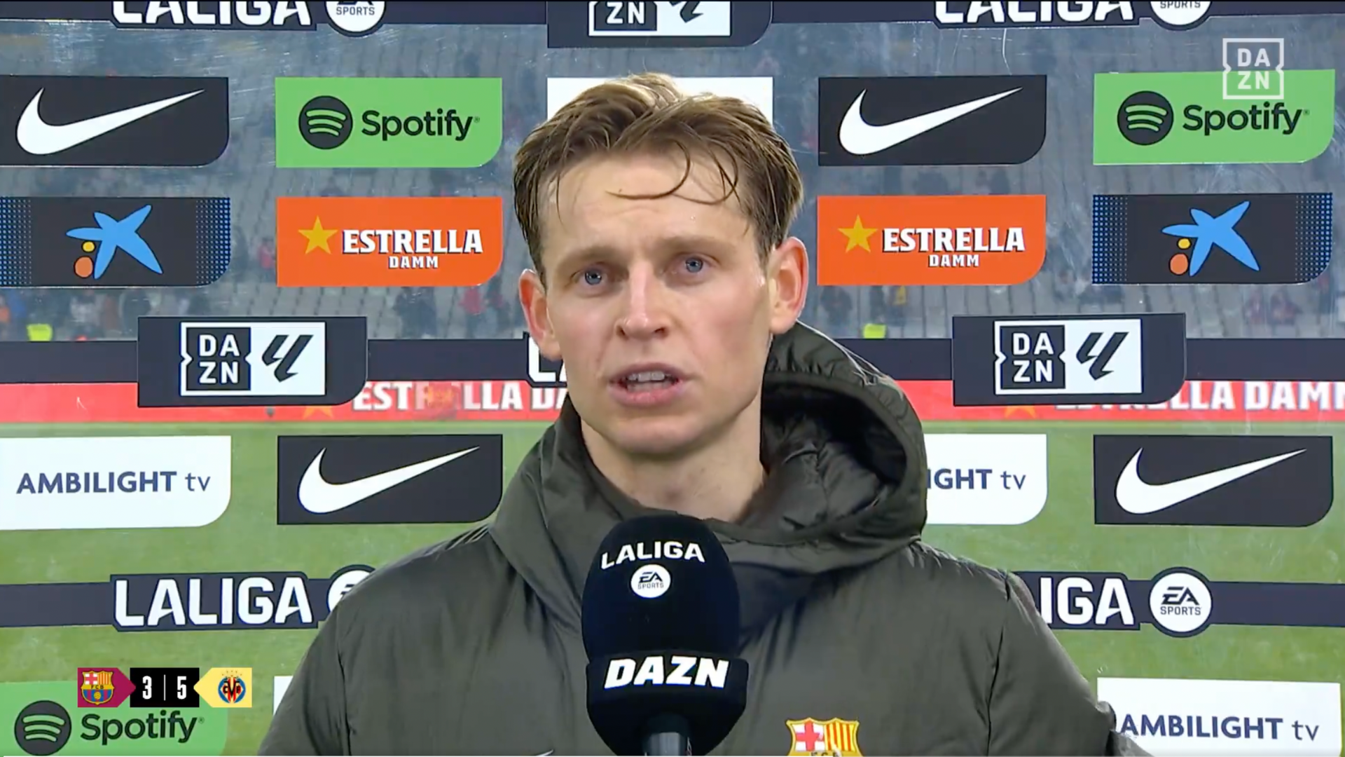 Frenkie de Jong FC Barcelona Villarreal