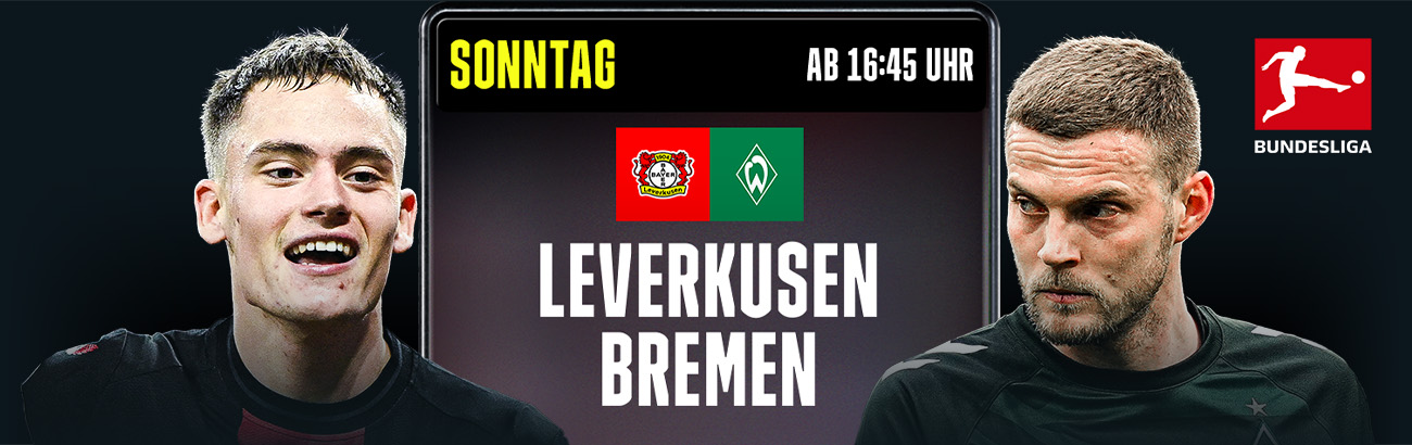 Bayer Leverkusen Werder Bremen Bundesliga Banner 2024