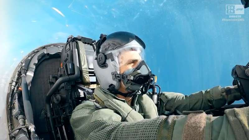 Pedro de la Rosa cumplió su sueño: así fue la increíble experiencia de pilotar un Eurofighter