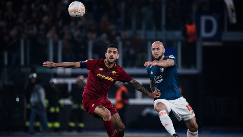 Roma-Feyenoord è on demand su DAZN