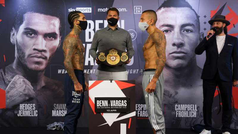 Conor Benn, Samuel Vargas make solid weight for Saturday's welterweight showdown