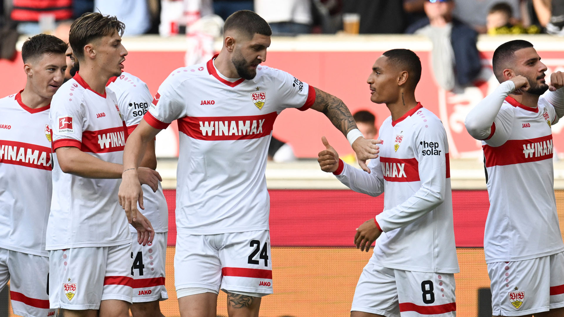 Jubel beim VfB Stuttgart