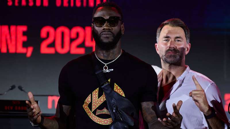 Eddie Hearn asks questions of Deontay Wilder after Zhilei Zhang defeat