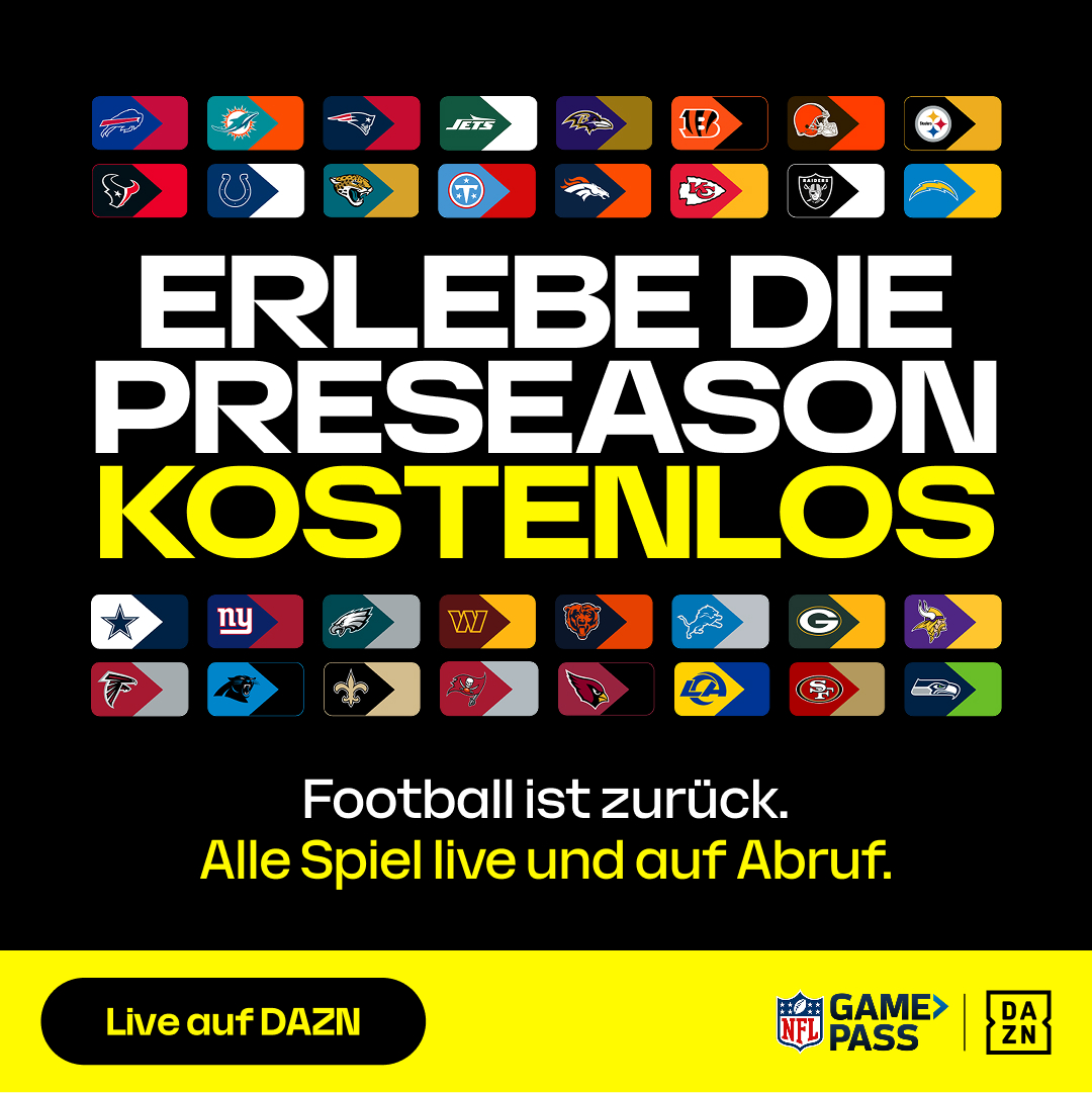 Game Pass Preseason 2026 kostenlos Banner