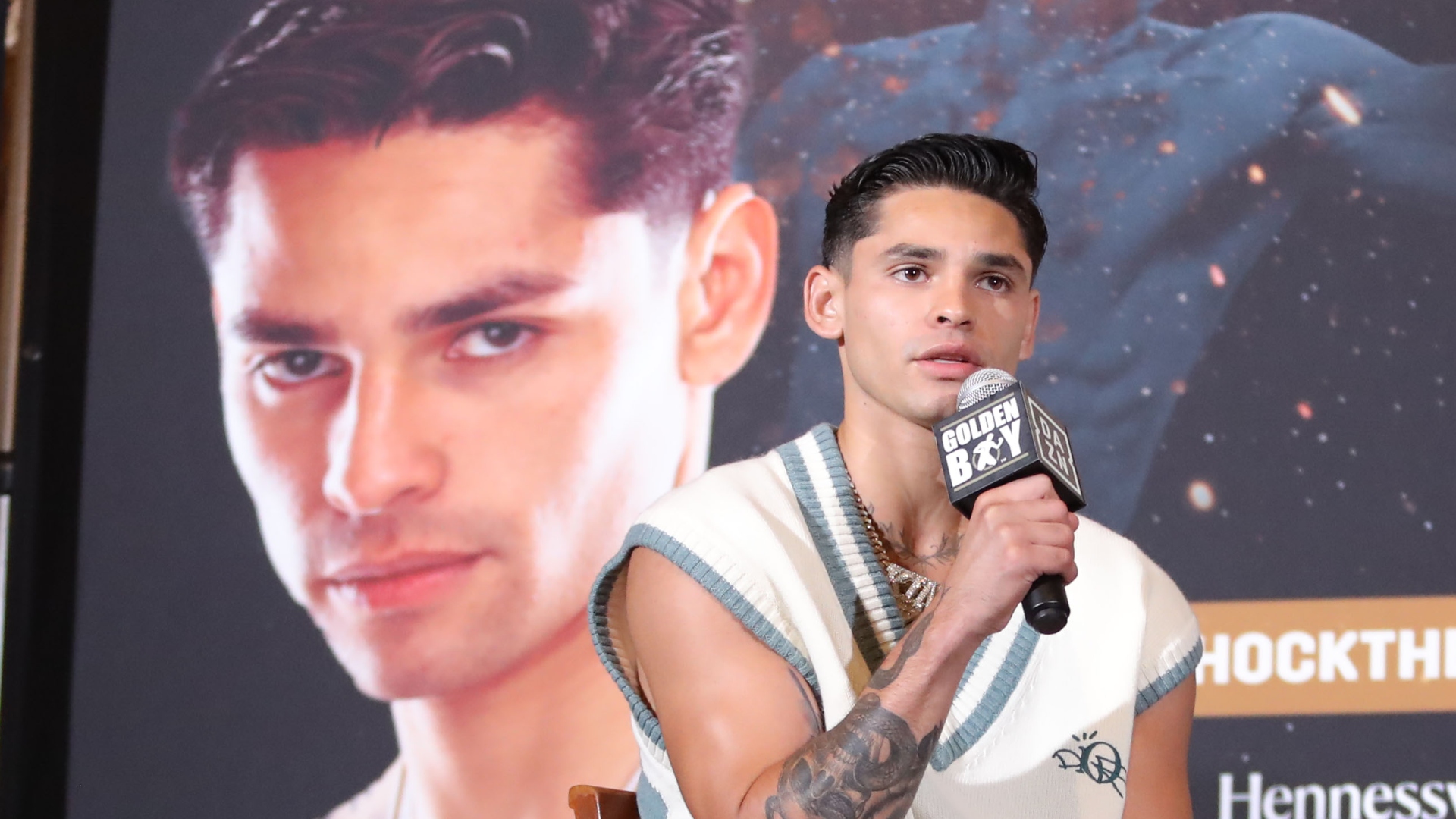 Ryan garcia admits to carrying an injury in loss to gervonta davis i