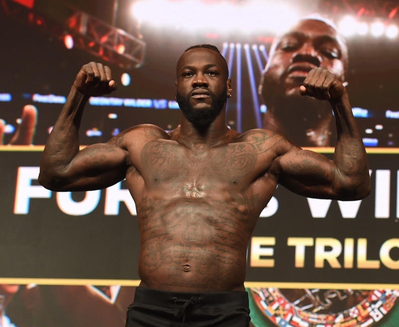 Deontay Wilder cambió de parecer y felicitó a Fury