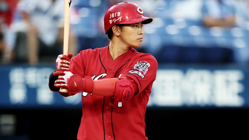 実使用】堂林翔太 バット したし 広島東洋カープ プロ野球 NPB