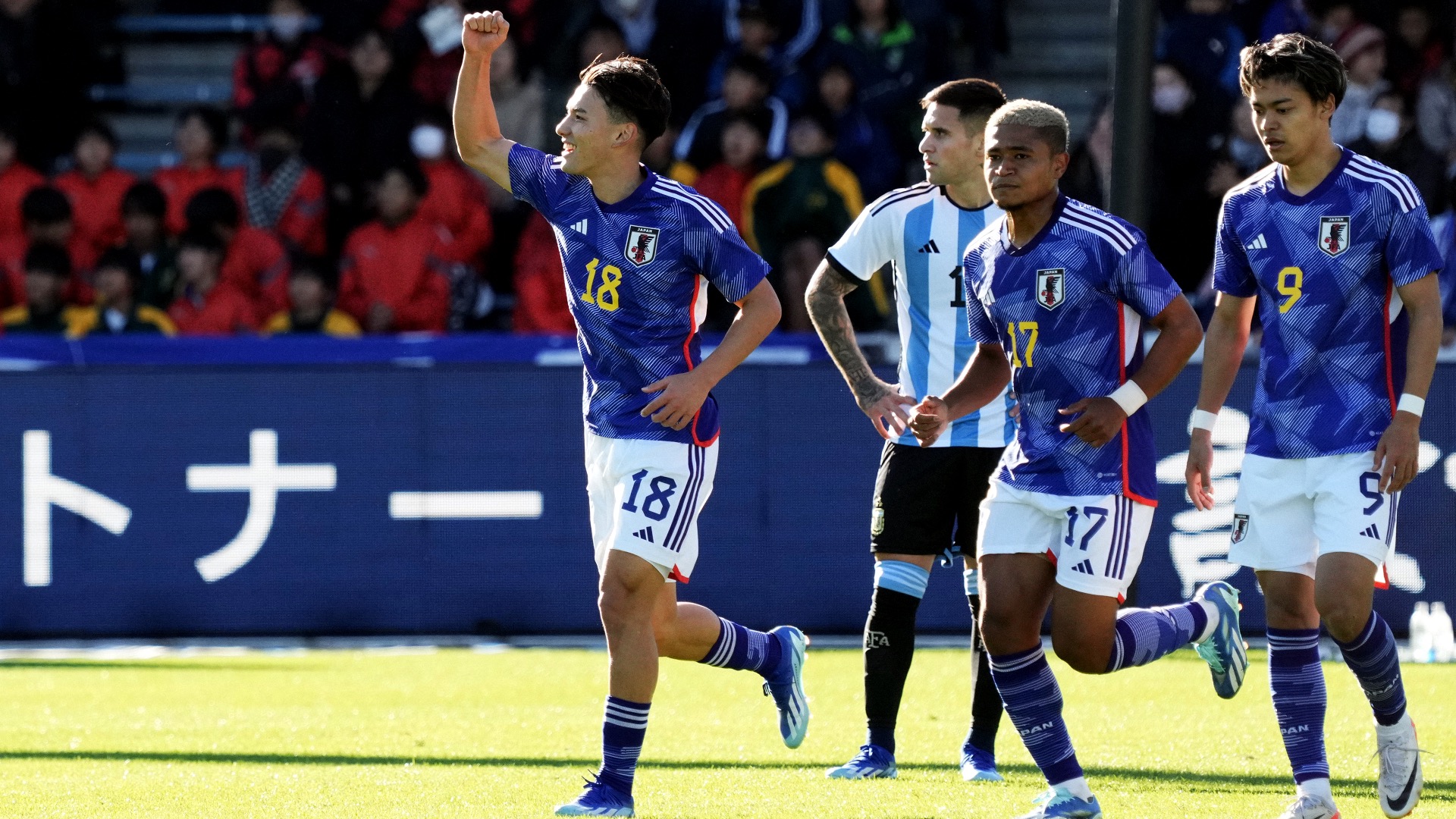 U22日本代表、非公開でのU22アルゼンチン代表との練習試合はスコアレスドローに終わる|U22日本代表 DAZN News JP