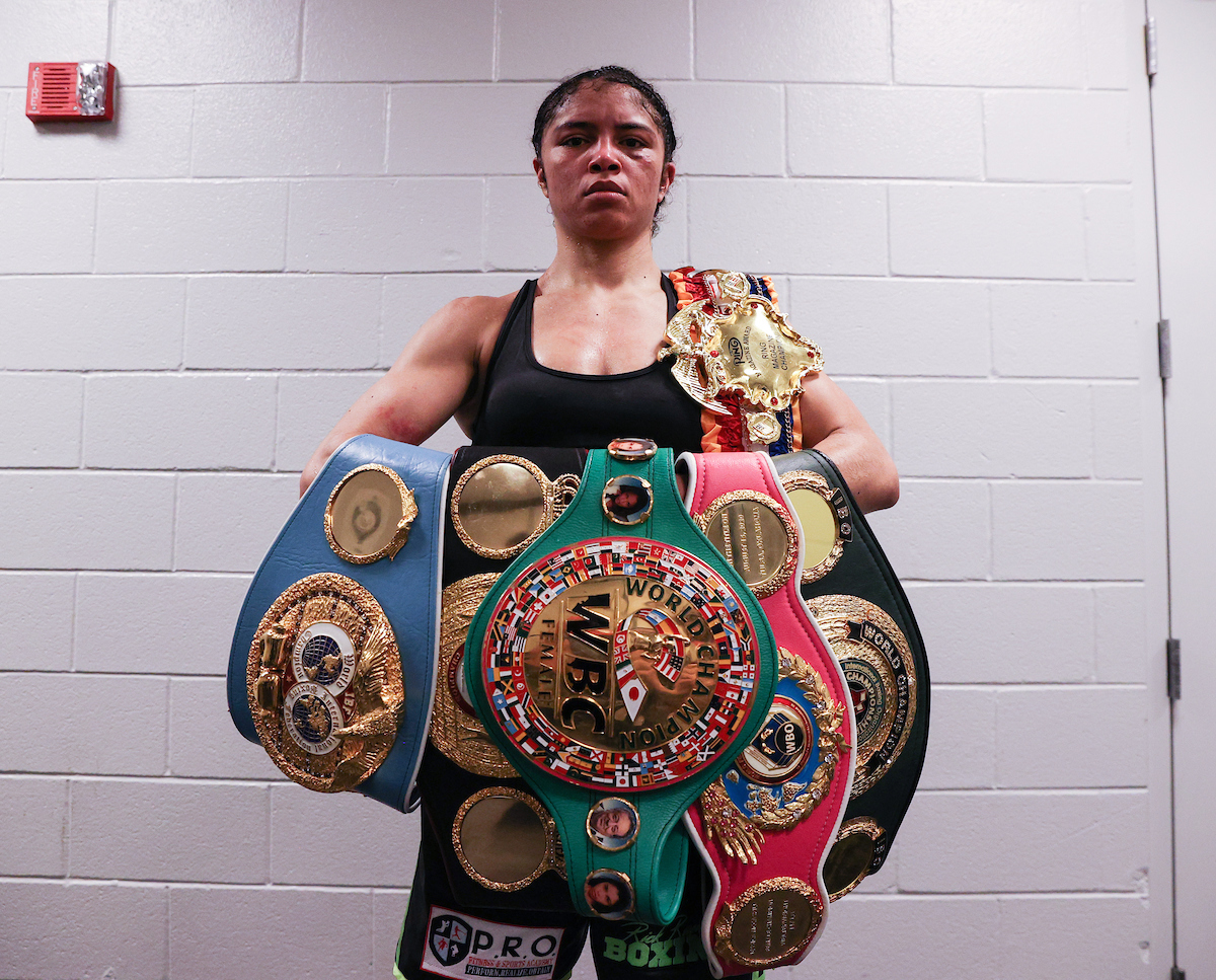 Jessica McCaskill returns to defend undisputed welterweight titles vs ...