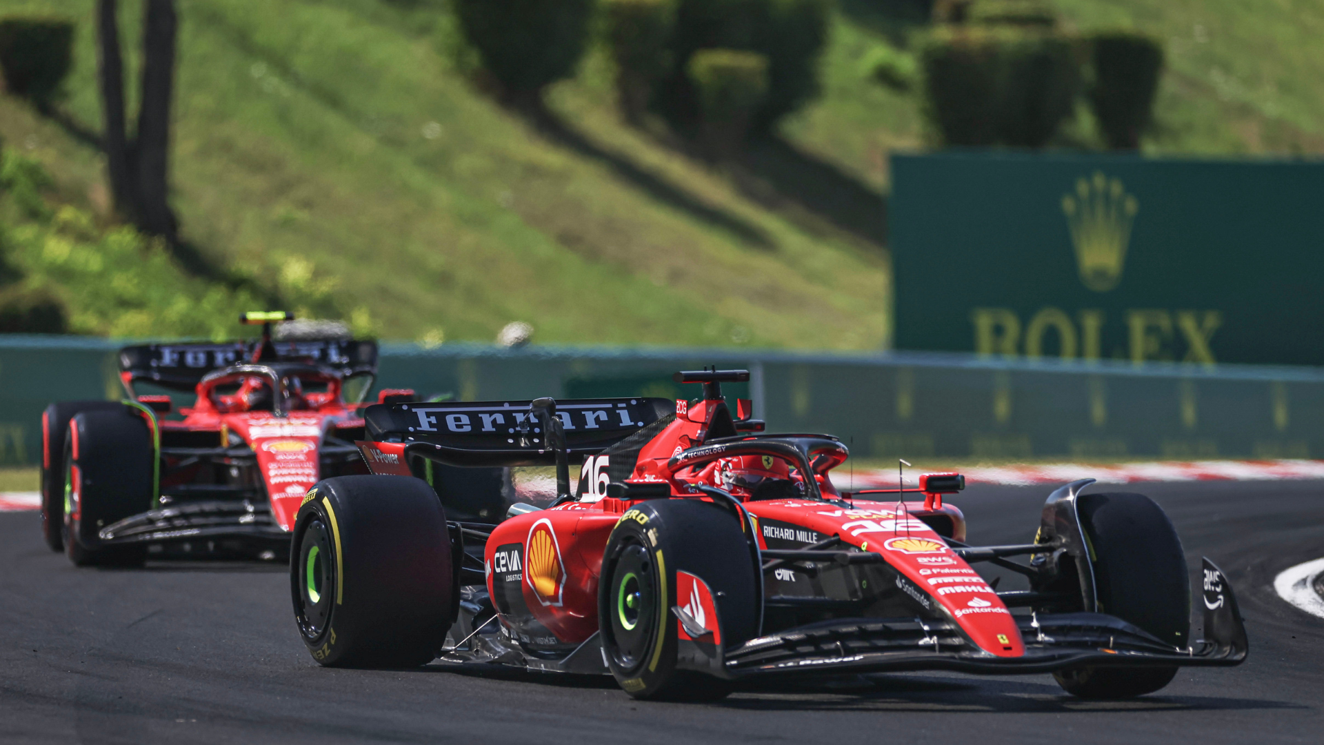 Sainz & Leclerc