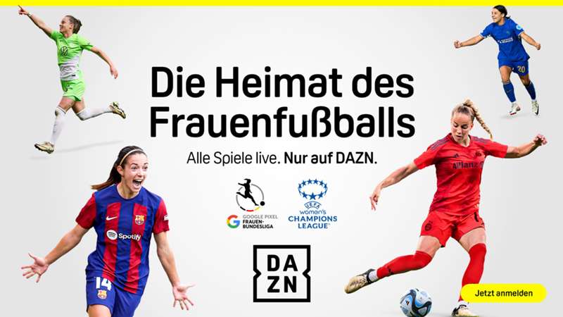 Frauenfußball auf DAZN: Diese Wettbewerbe sind im Programm