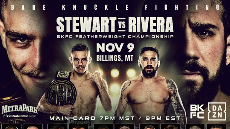 Kai Stewart vs Jimmy Rivera en BKFC Montana: cartelera, cuándo es, fecha, a qué hora es, canal, TV y dónde ver online gratis el combate de Bare Knuckle en España