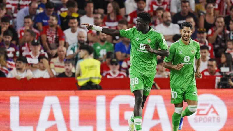 ¿Quién es Assane Diao y cómo juega? La perla del Real Betis que ha marcado en su debut ante el Granada