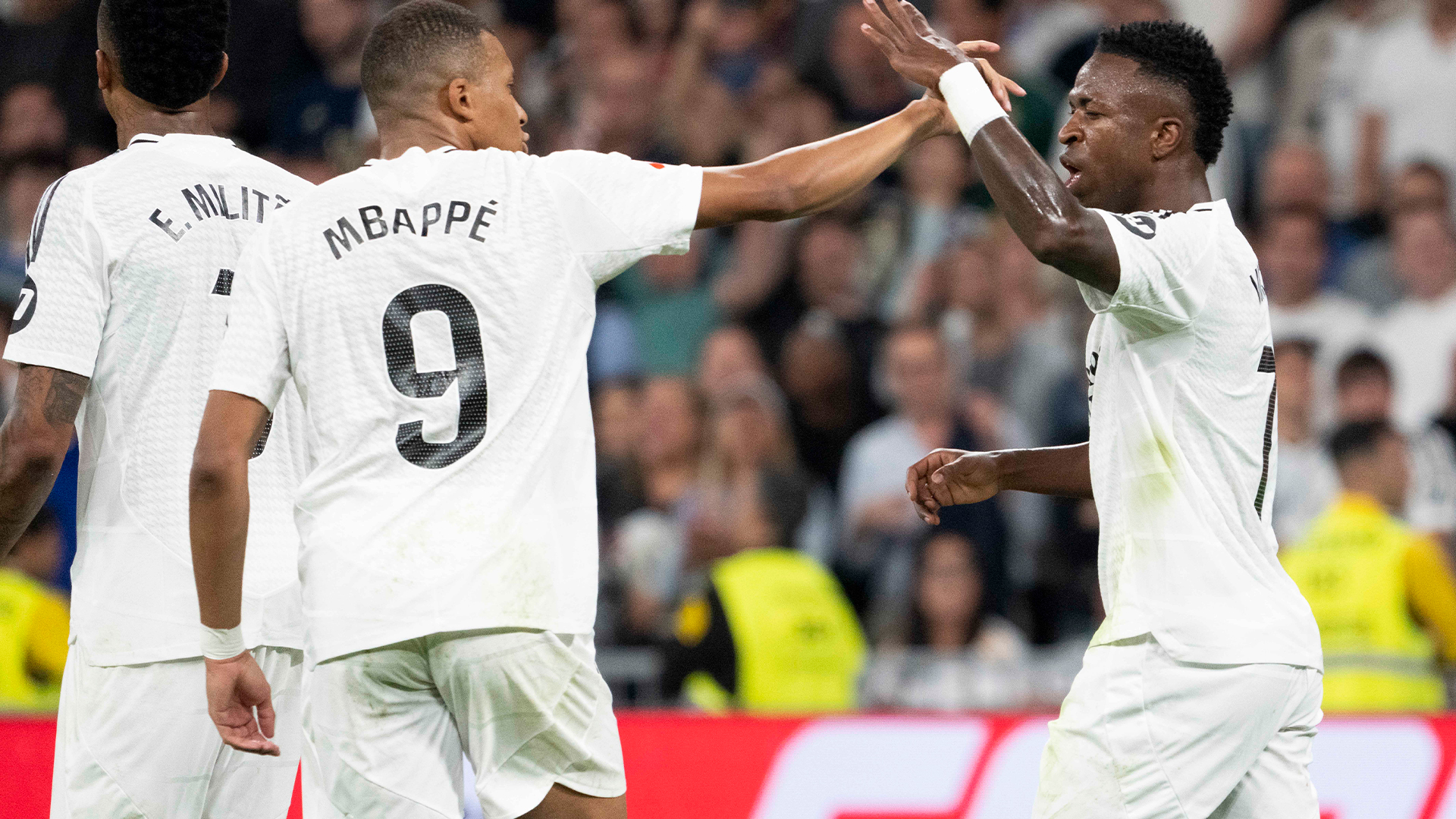 Real Madrid Kylian Mbappé Vinicius