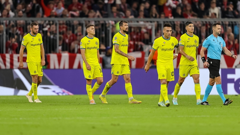 Champions League, ko indolore per l'Inter: il Bayern vince 2-0