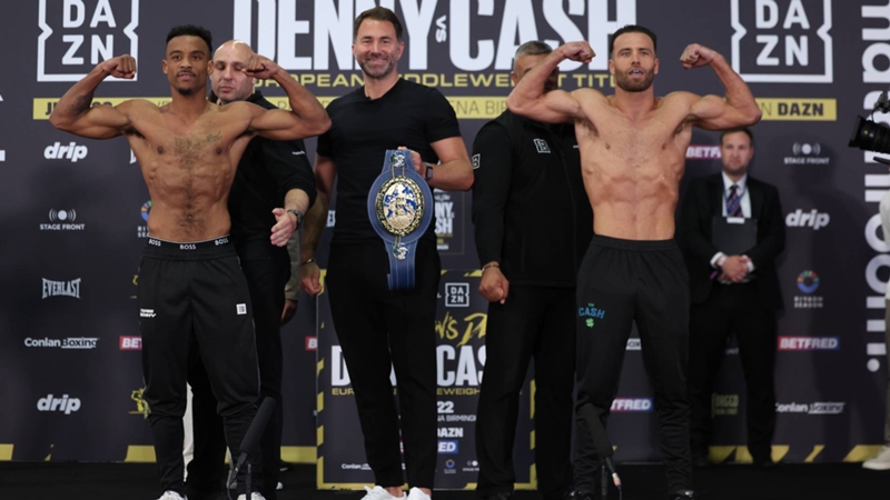 What time is the Tyler Denny vs. Felix Cash fight tonight? Ringwalks, running order, streaming, how to watch on DAZN