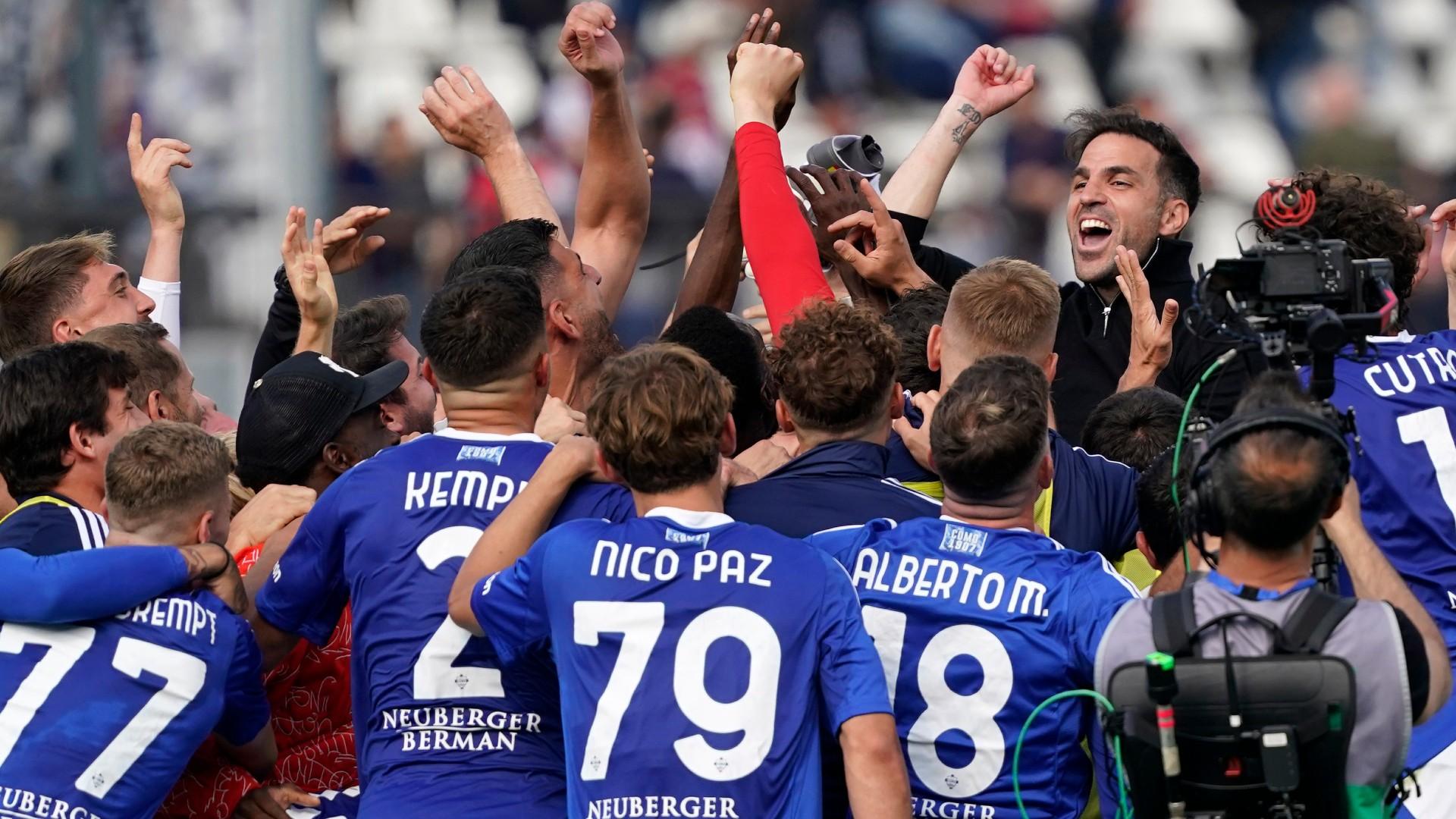 躍進のコモを率いるファブレガス監督に伊解説陣が見解「非常に優秀だが