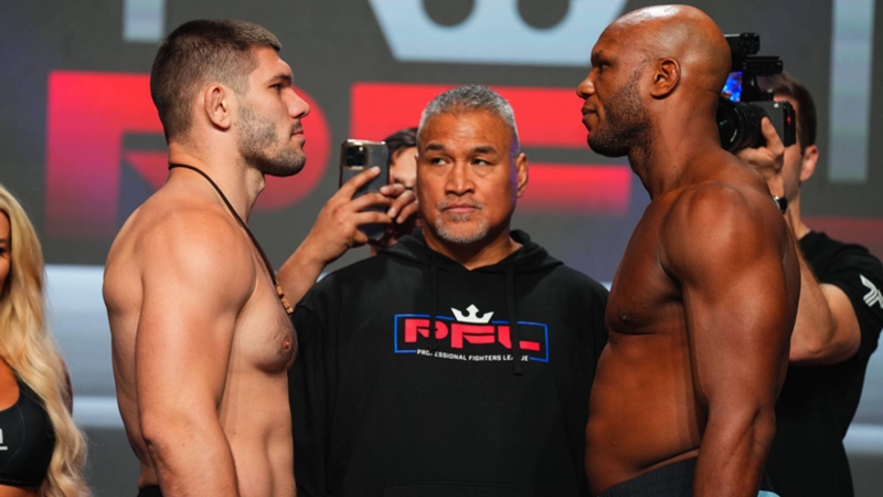 What time is the Valentin Moldavsky vs. Linton Vassell fight tonight? Cagewalks, running order, streaming, how to watch PFL Uncasville on DAZN