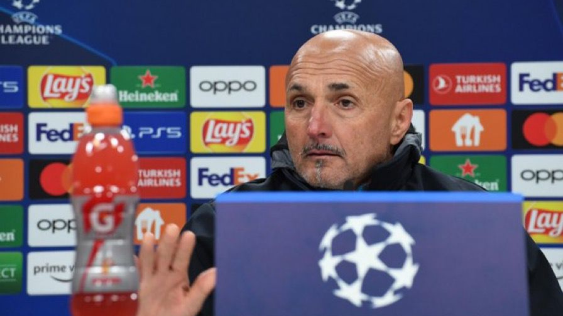 Luciano Spalletti conferenza Champions League