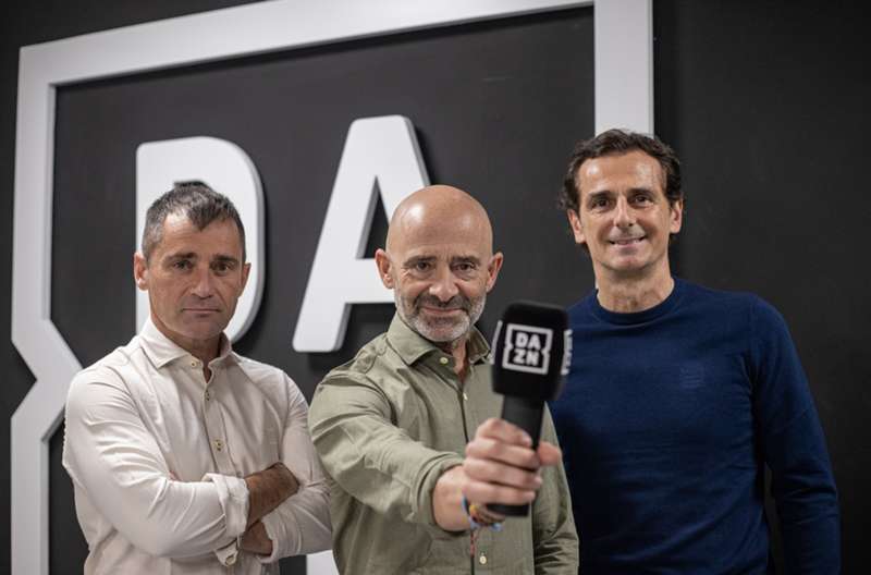 "Currantes mesopotámicos", "a lágrima viva" o "undercut de manual": las mejores reacciones al anuncio de Antonio Lobato, Pedro de la Rosa o Toni Cuquerella como comentaristas de la F1 en DAZN