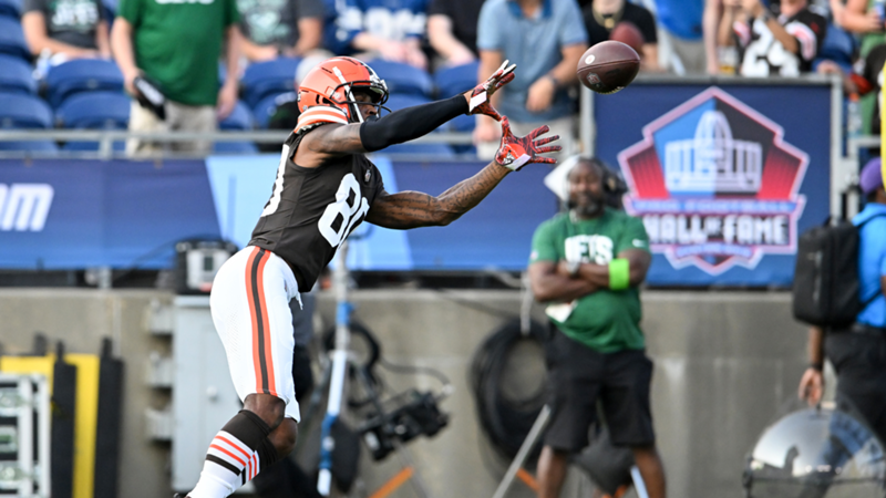 Austin Watkins Jr, el 'jornalero' que la está rompiendo en la pretemporada de los Cleveland Browns