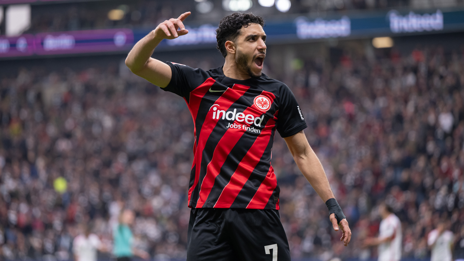 Omar Marmoush Eintracht Frankfurt Bundesliga 30032024