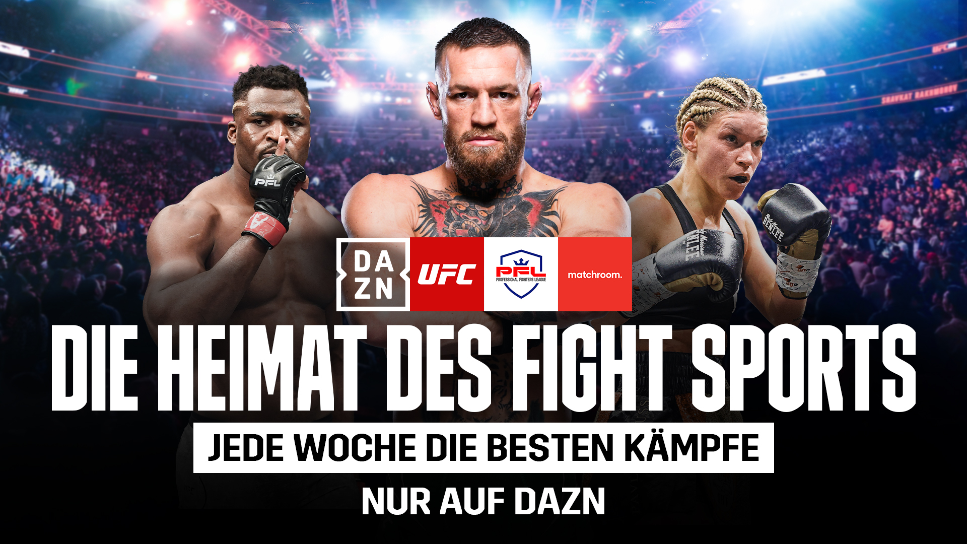 Heimat des Fightsports Boxen MMA PFL Header1