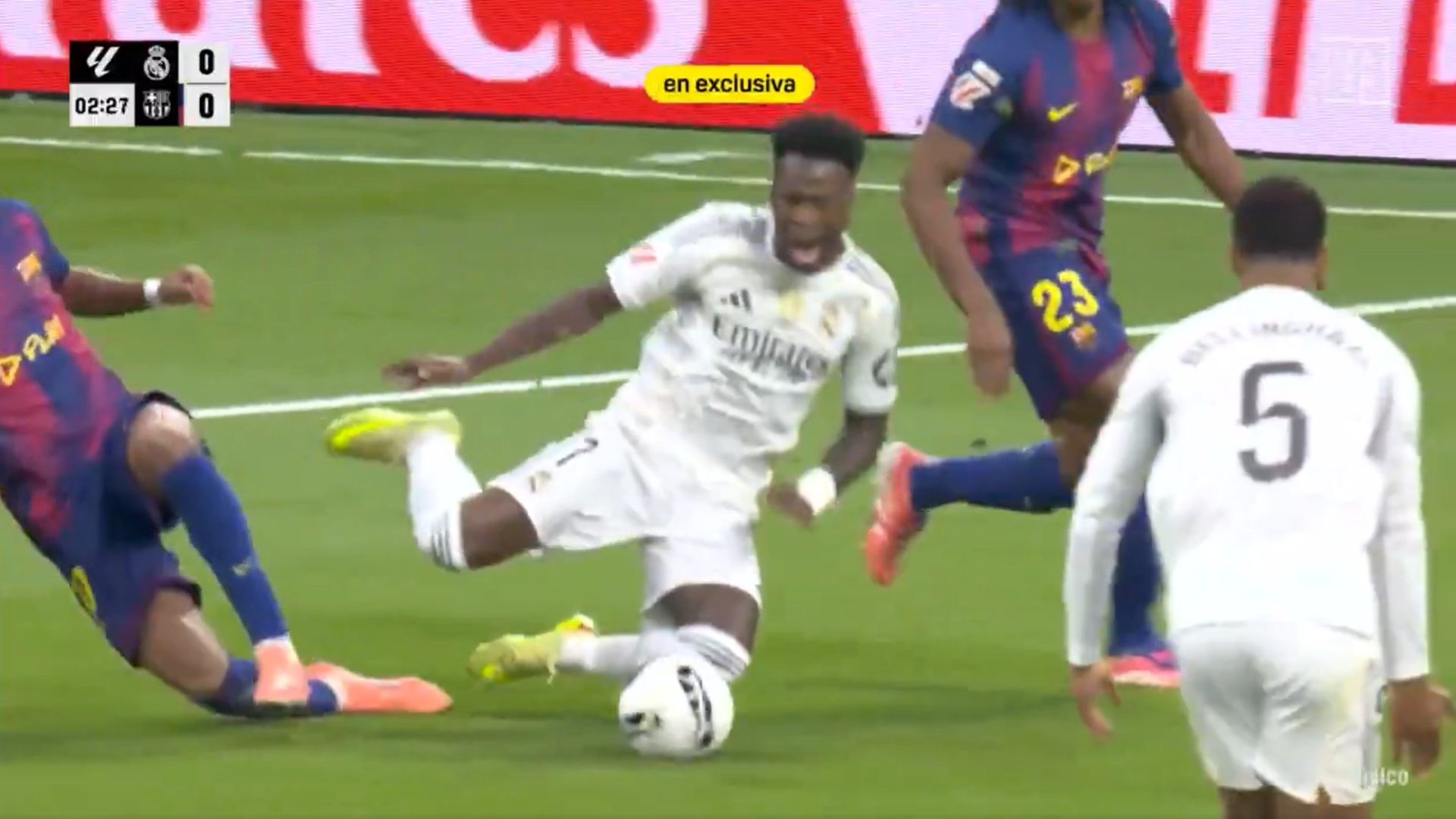 VÍDEO | Lamine Yamal, Vinicius Junior y la secuencia completa del no ...