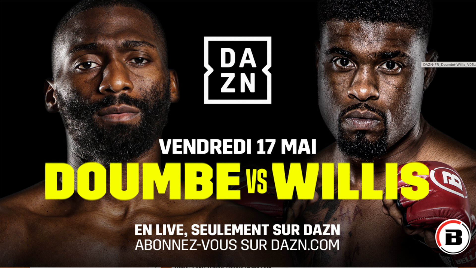 Cedric Doumbe Jaleel Willis DAZN