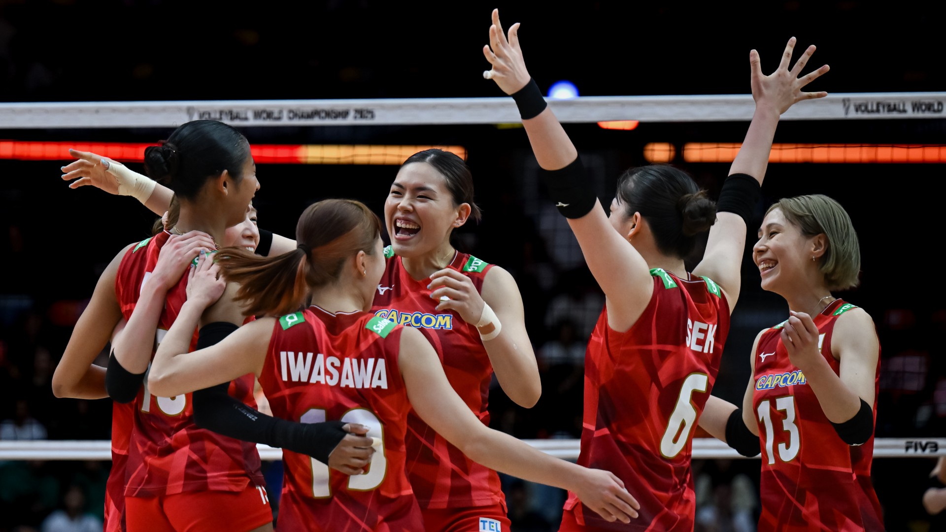 バレーボール 横断幕】バレーボール女子世界選手権、ワールド