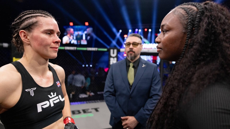 Savannah Marshall and Claressa Shields face-off at PFL Newcastle