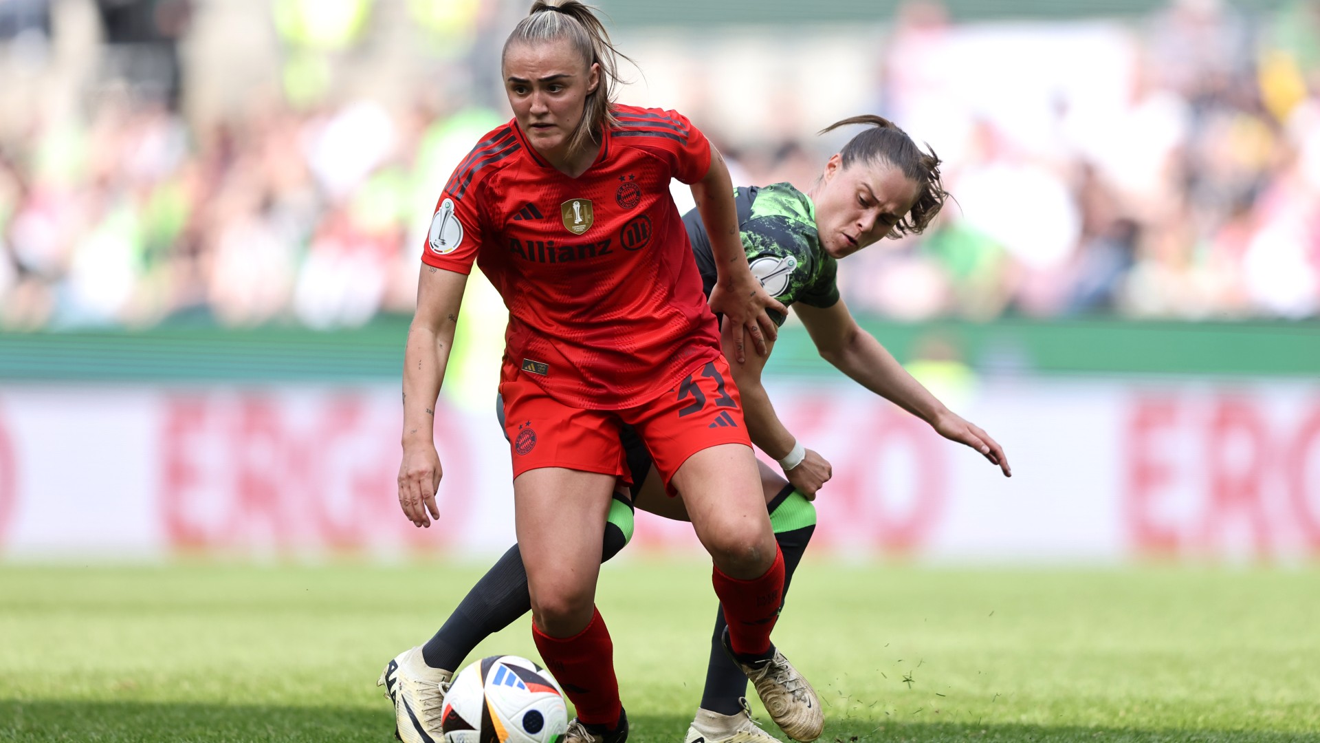 FC Bayern Frauen Georgia Stanway DFB-Pokal 090524