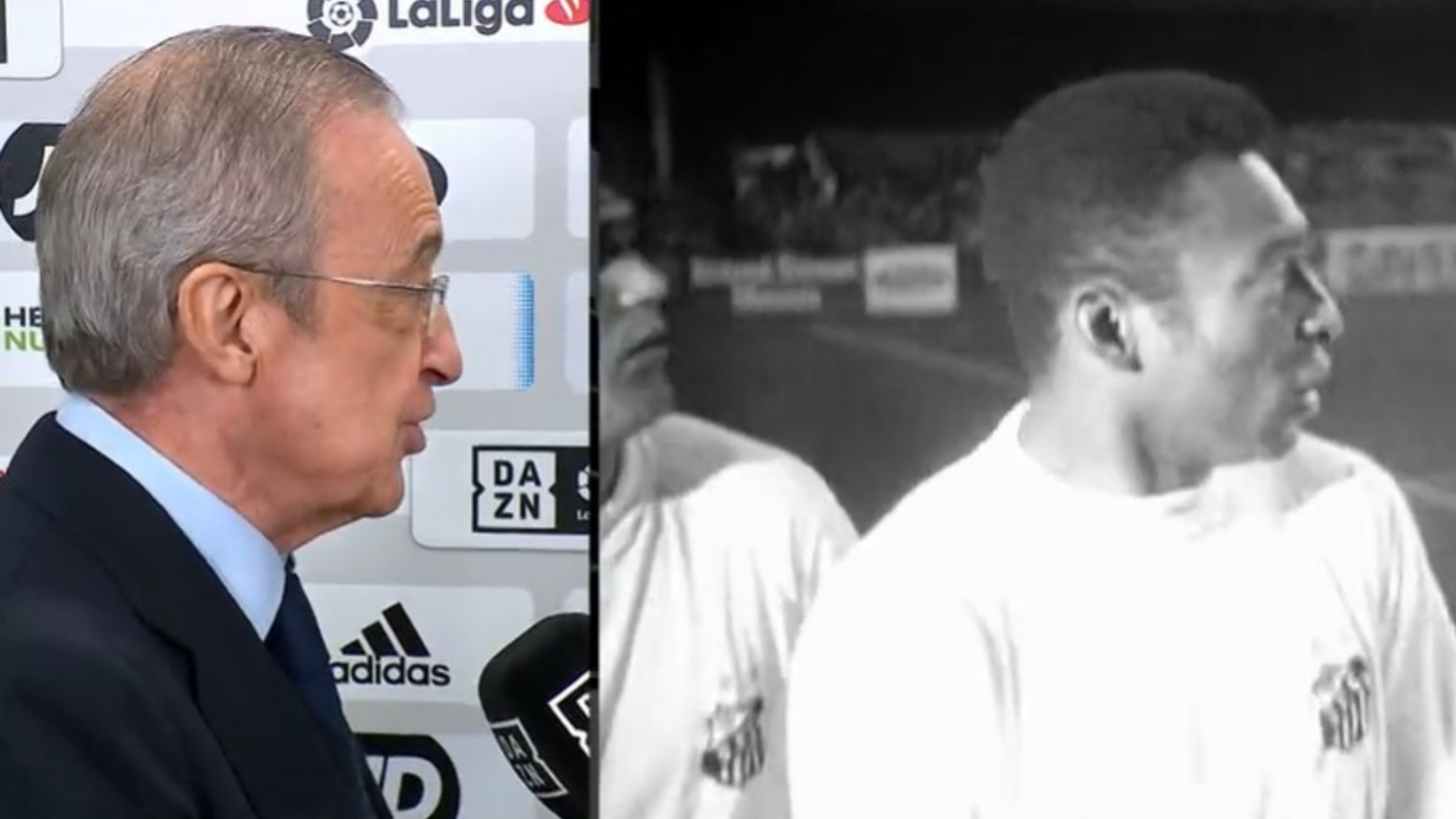 Florentino Pérez, Real Madrid, Pelé, DAZN